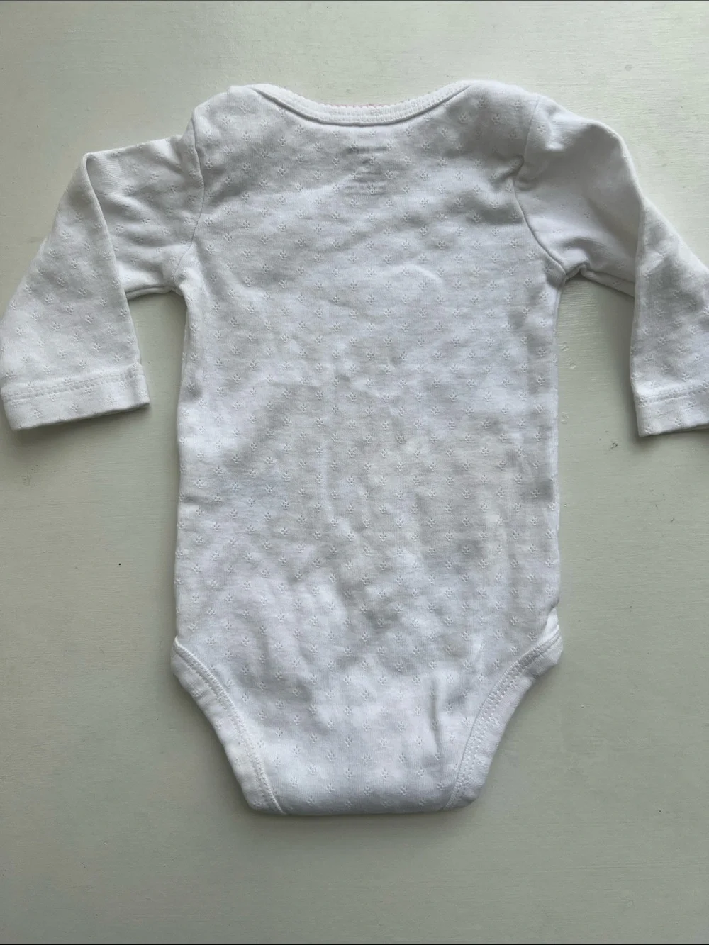 3-Pack Long Sleeve Baby Bodysuits - White, Teal, Pink